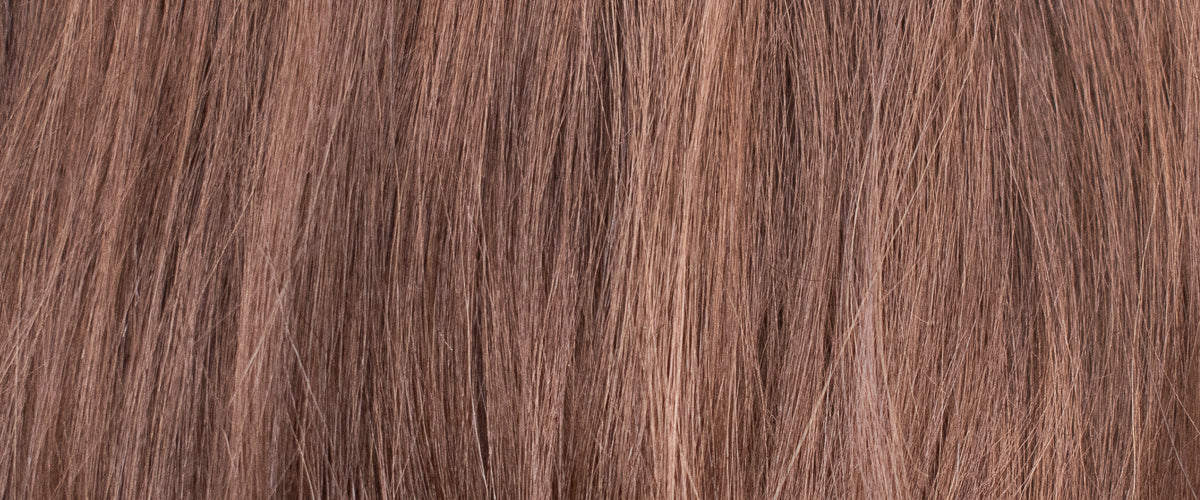 Shop Straight Hair Products - Image of closed up of straight light brown hair