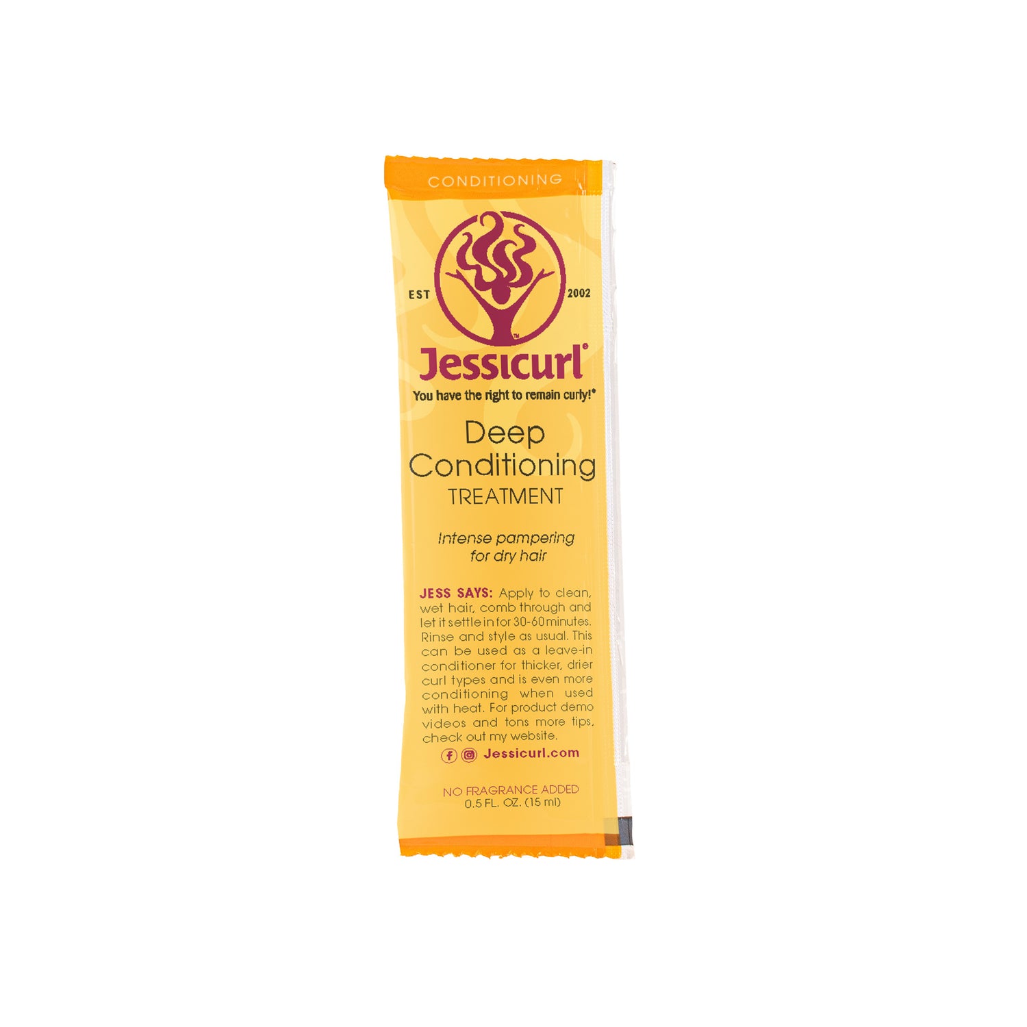 Deep Conditioning Treatment 0.5 oz Free Sample