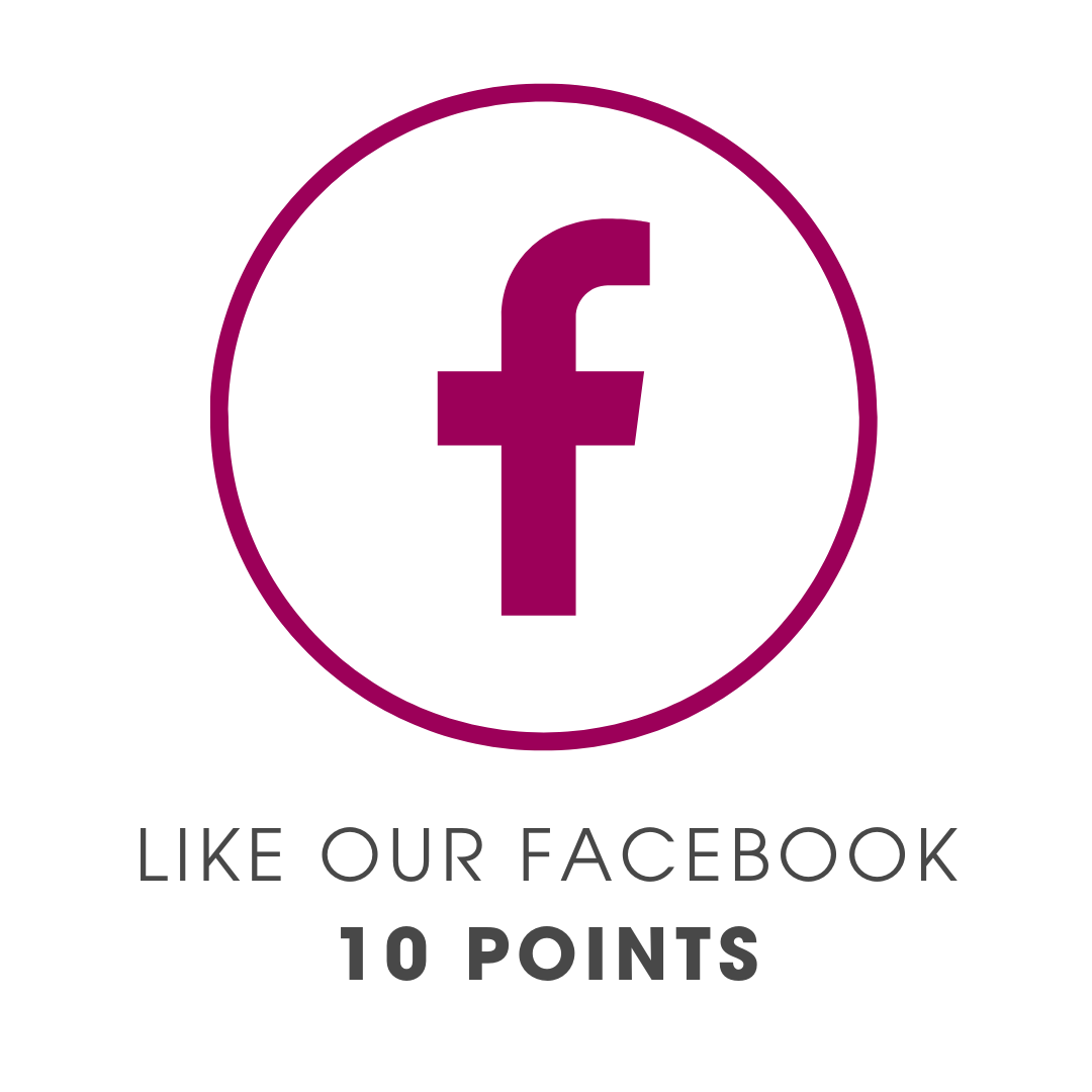 Icon of facebook logo with text 